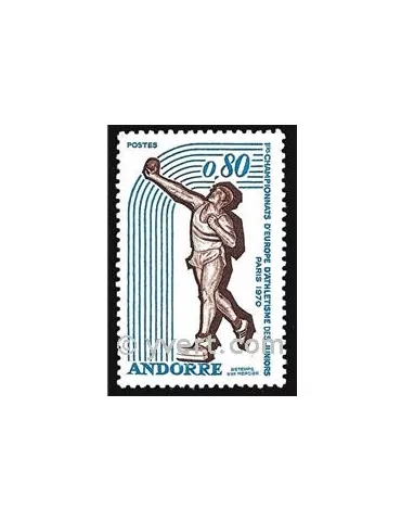 n° 205 - Timbre Andorre Poste