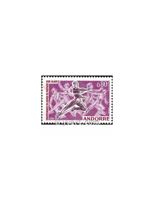 n° 209 - Timbre Andorre Poste