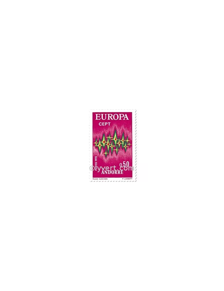 n° 217/218 - Timbre Andorre Poste