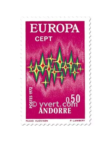 n° 217/218 - Timbre Andorre Poste 2