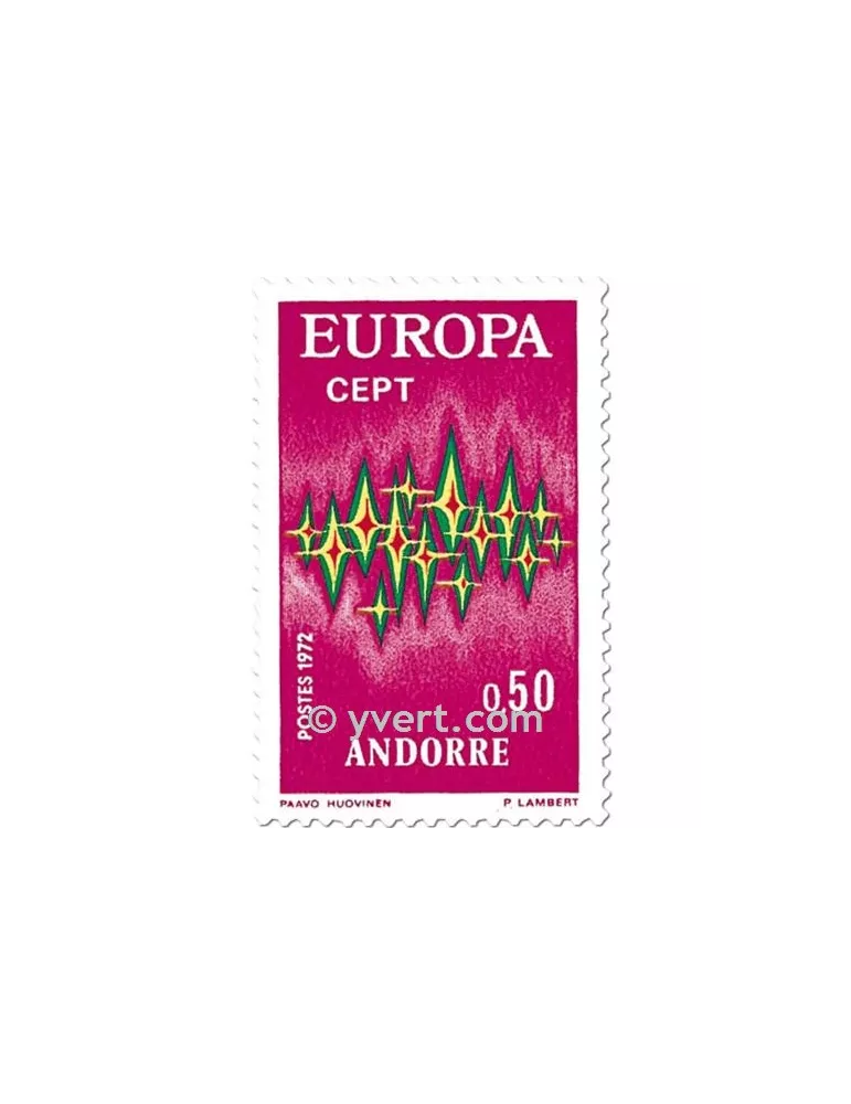 n° 217/218 - Timbre Andorre Poste