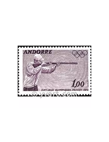 n° 220 - Timbre Andorre Poste