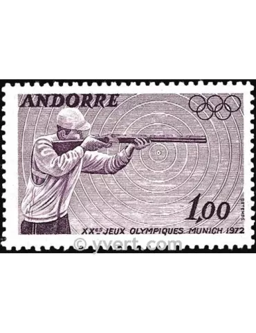 n° 220 - Timbre Andorre Poste 2