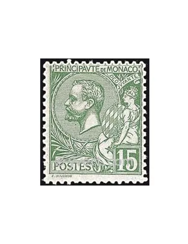 n° 44 - Timbre Monaco Poste