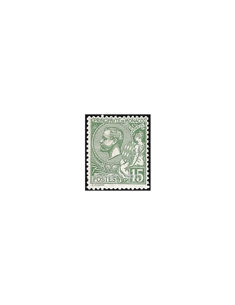 n° 44 - Timbre Monaco Poste