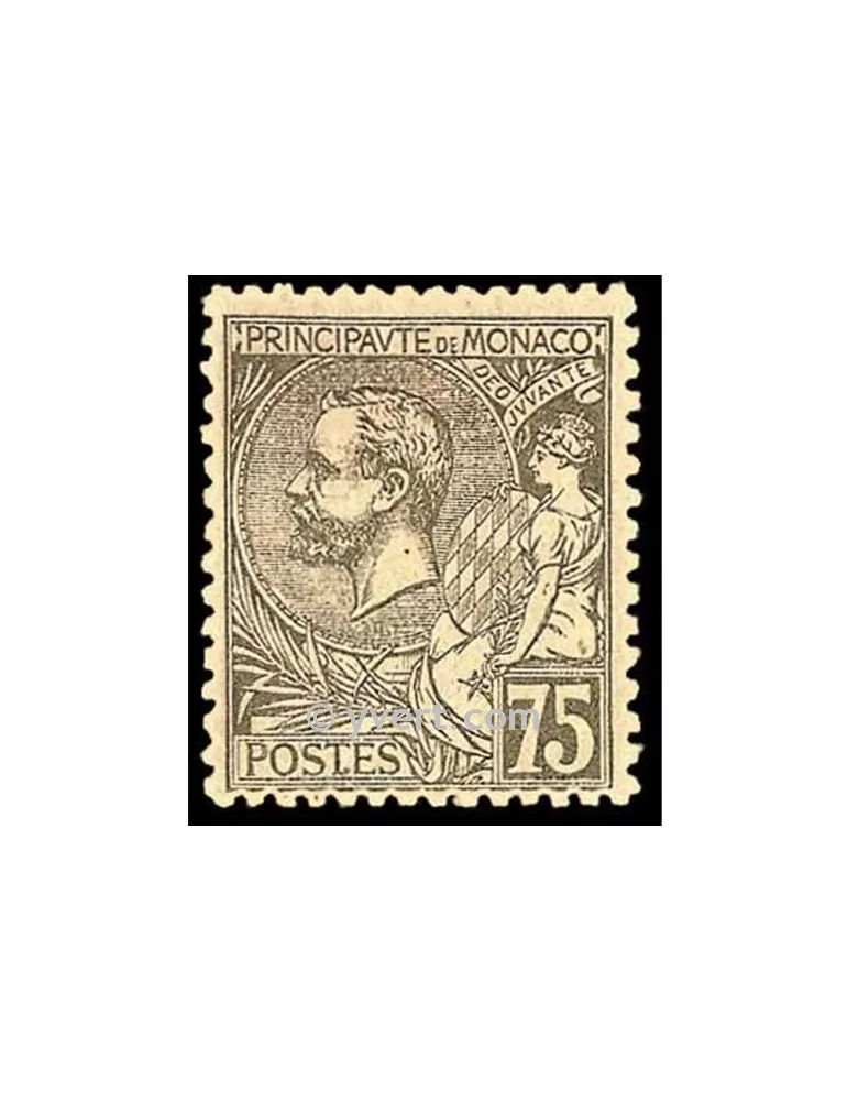n° 45 - Timbre Monaco Poste