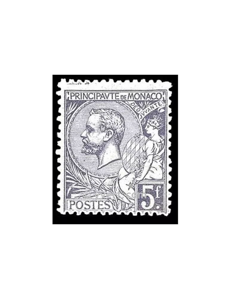 n° 46 - Timbre Monaco Poste