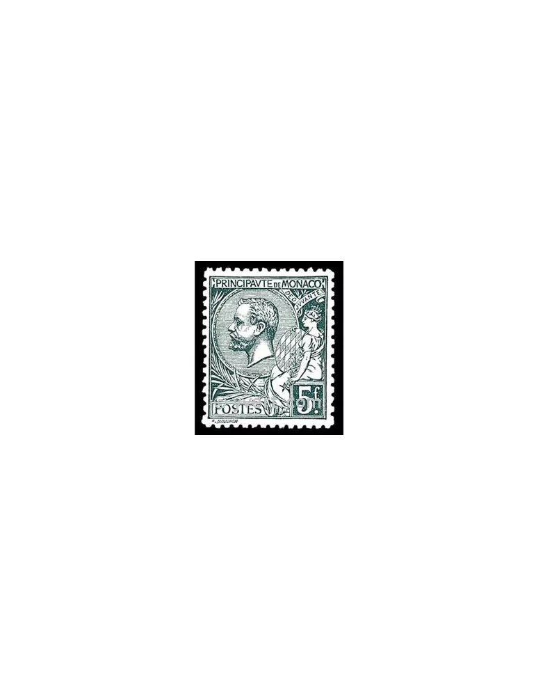 n° 47 - Timbre Monaco Poste