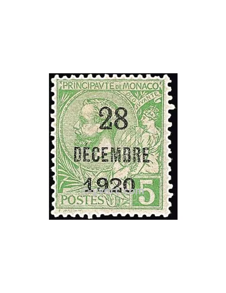 n° 48 - Timbre Monaco Poste