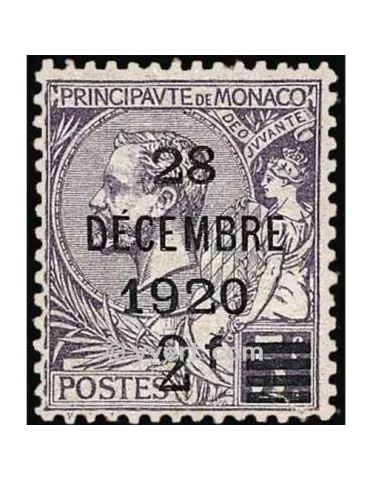 n° 50 - Timbre Monaco Poste 2