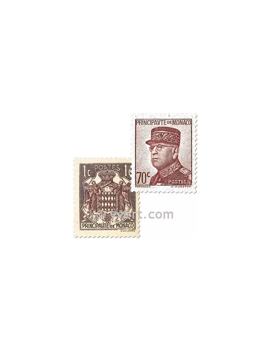 n° 154/166 - Timbre Monaco Poste