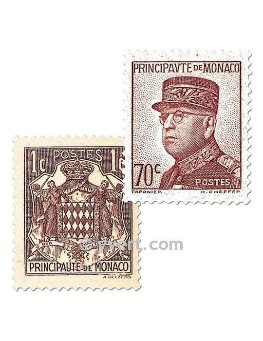 n° 154/166 - Timbre Monaco Poste
