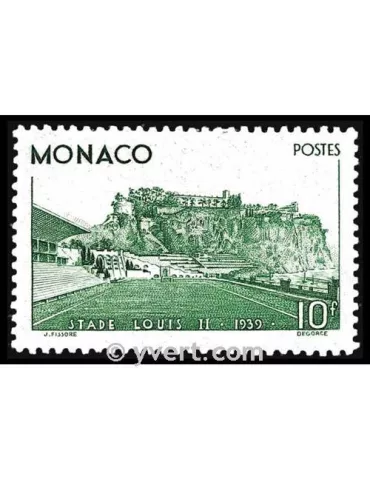 n° 184 - Timbre Monaco Poste 2