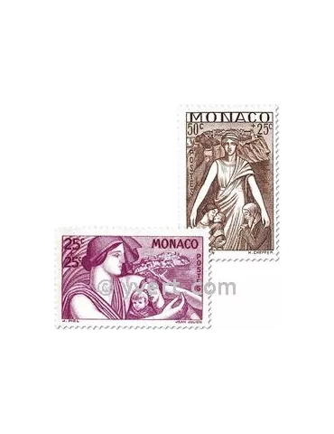 n° 215/224 - Timbre Monaco Poste