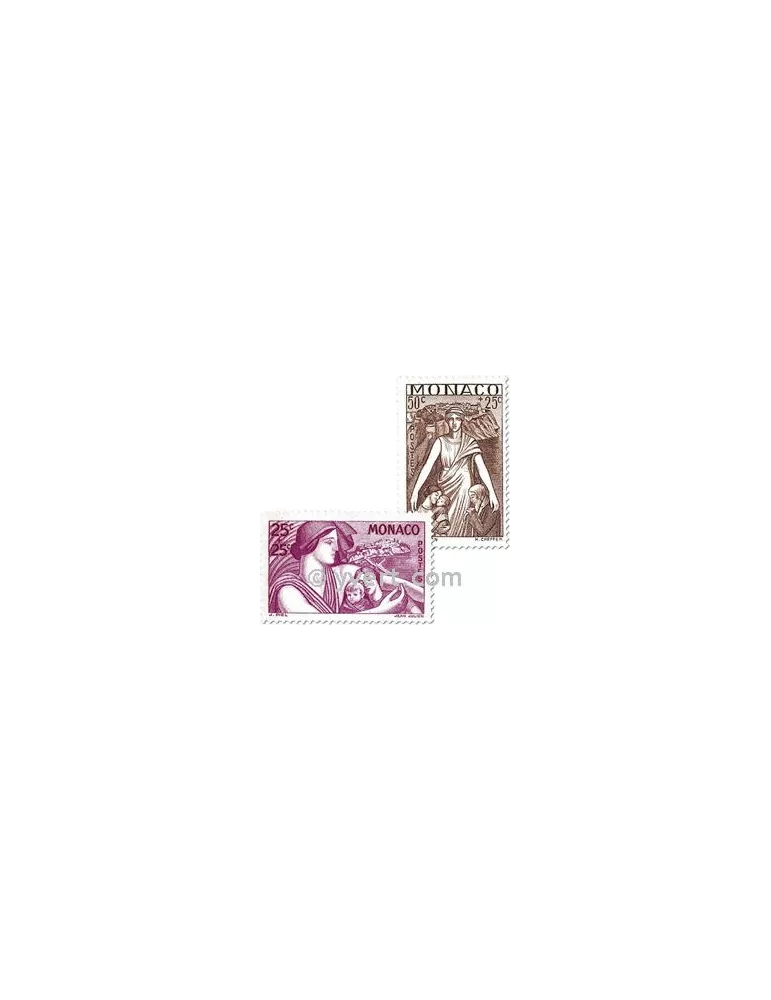 n° 215/224 - Timbre Monaco Poste