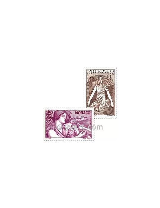 n° 215/224 - Timbre Monaco Poste