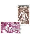 n° 215/224 - Timbre Monaco Poste