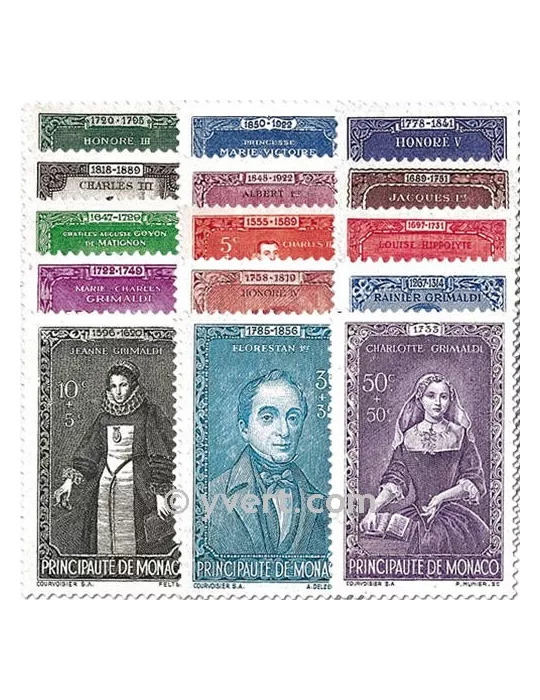 n° 234/248 - Timbre Monaco Poste
