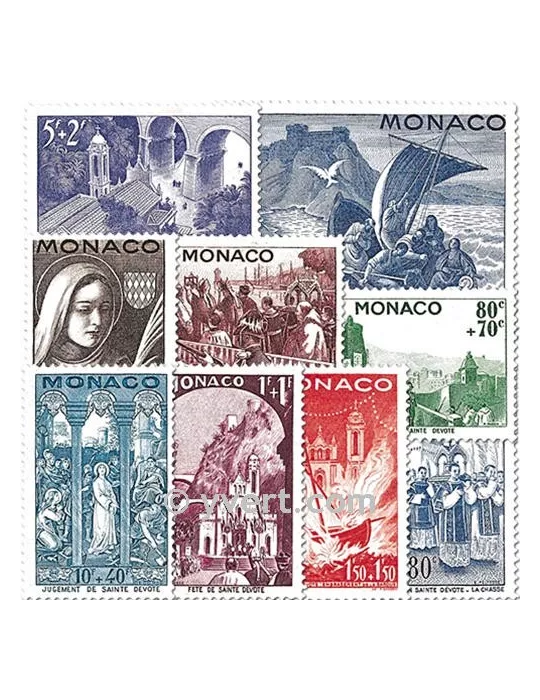 n° 265/273 - Timbre Monaco Poste