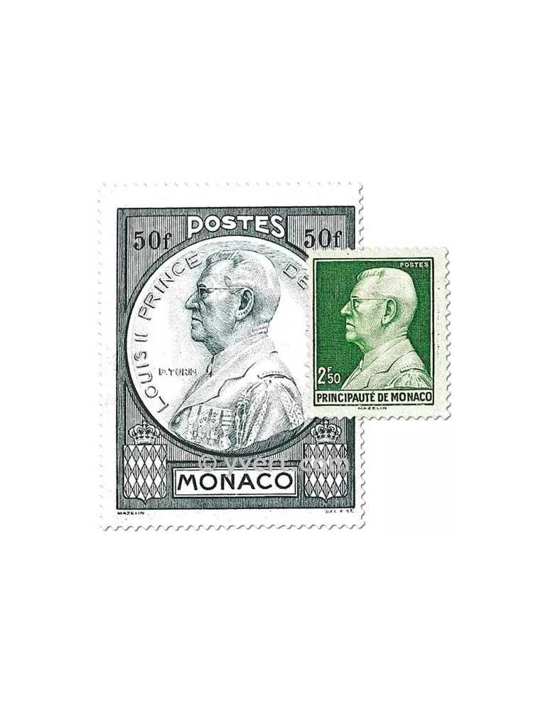 n° 281/286 - Timbre Monaco Poste