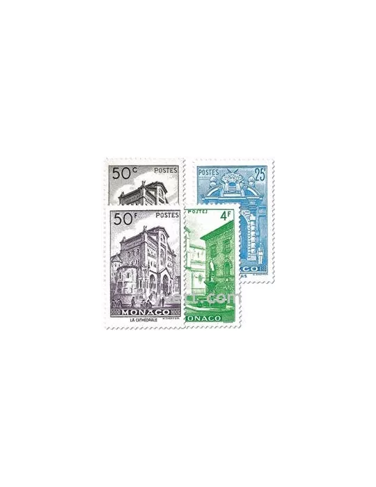n° 307/313C - Timbre Monaco Poste