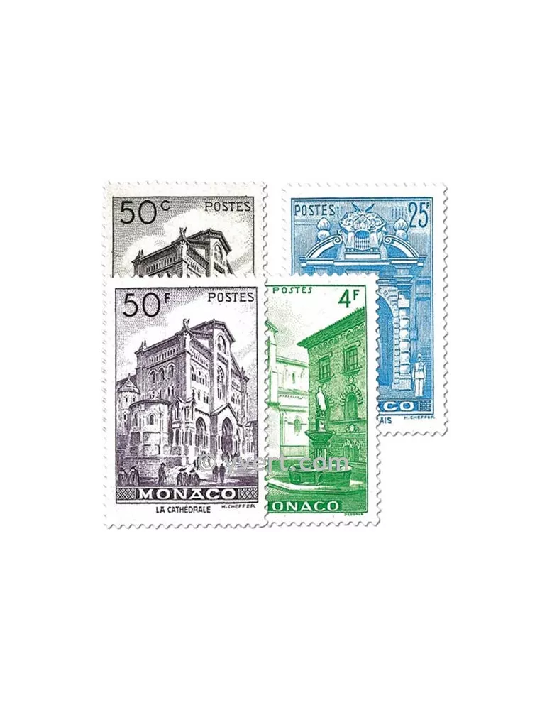 n° 307/313C - Timbre Monaco Poste