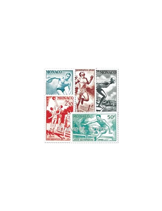 n° 319/323 - Timbre Monaco Poste