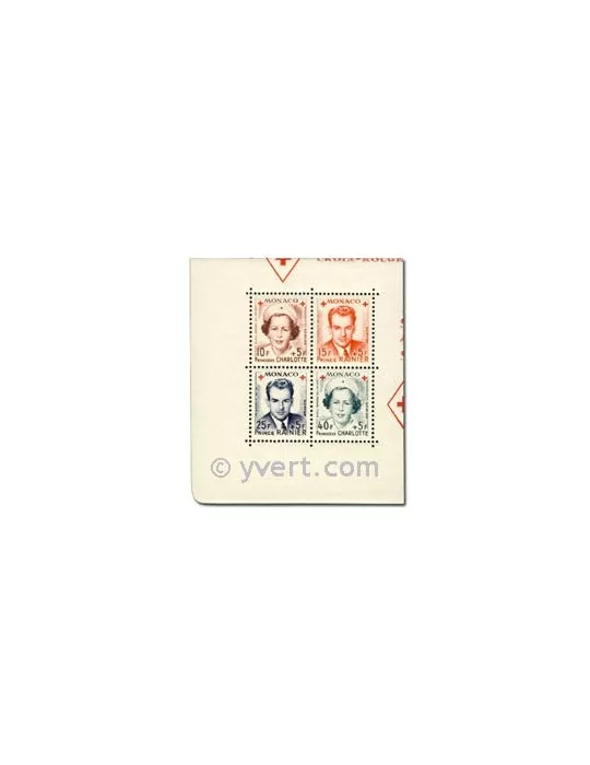 n° 334A/337A - Timbre Monaco Poste