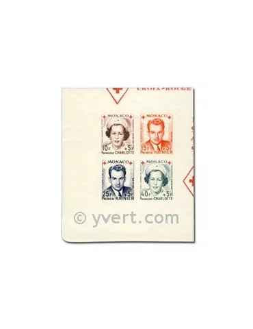 n° 334B/337B - Timbre Monaco Poste