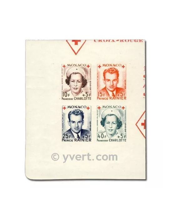 n° 334B/337B - Timbre Monaco Poste