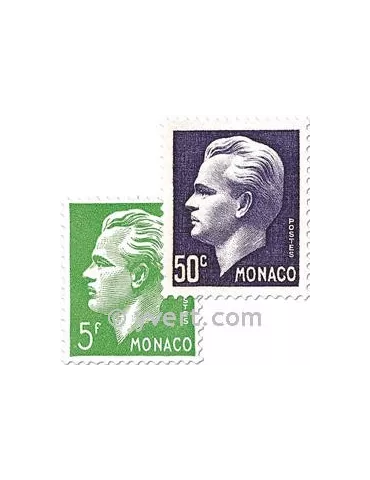 n° 344/350 - Timbre Monaco Poste