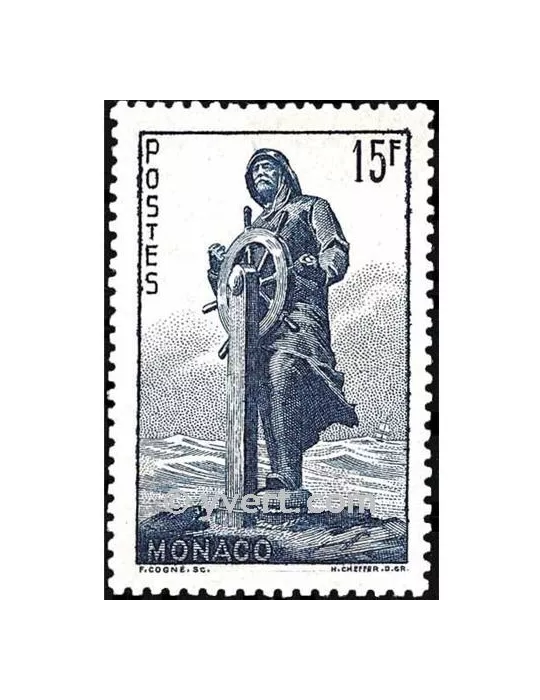 n° 351 - Timbre Monaco Poste