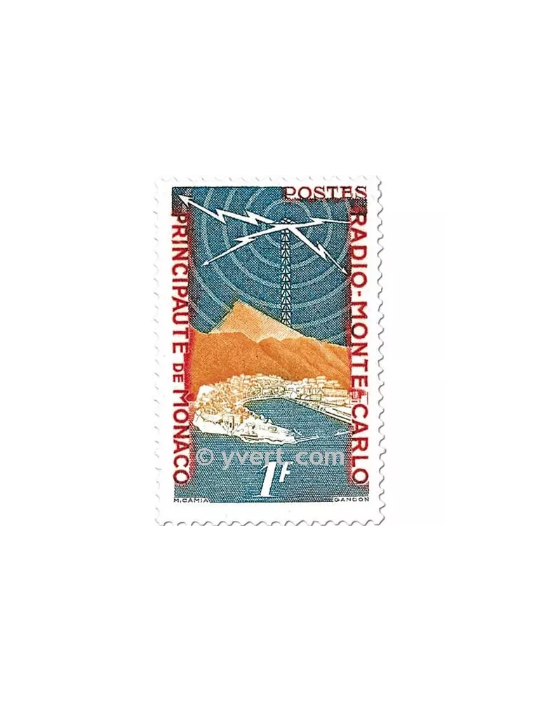 n° 376/378 - Timbre Monaco Poste