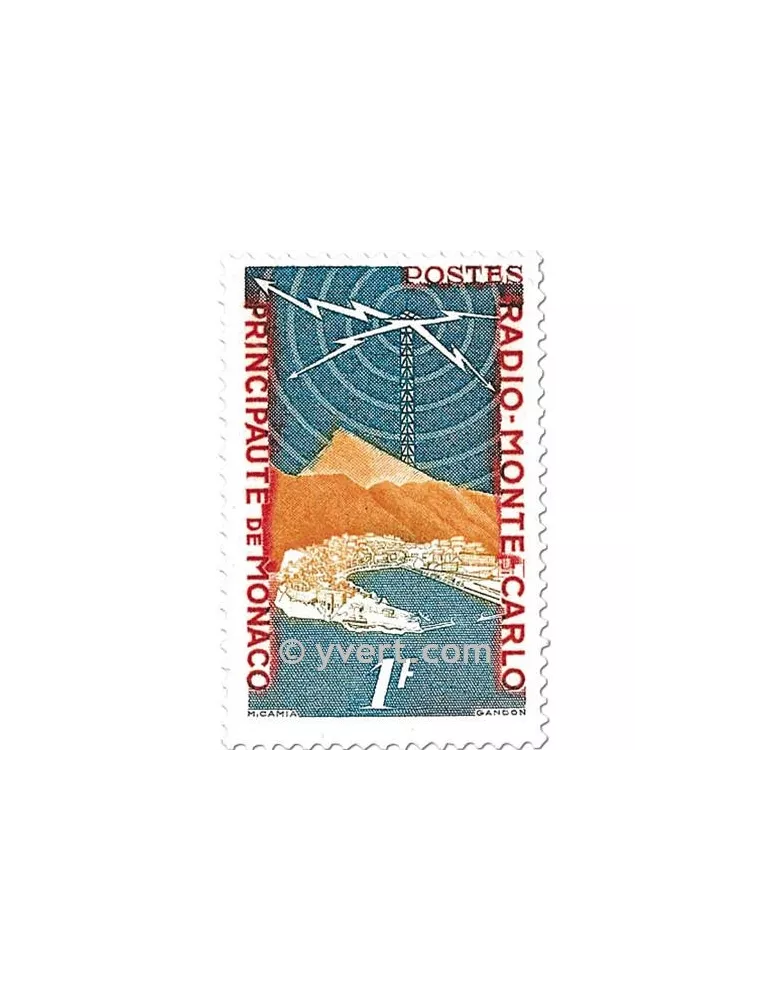 n° 376/378 - Timbre Monaco Poste