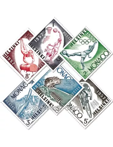 n° 386/391 - Timbre Monaco Poste 2