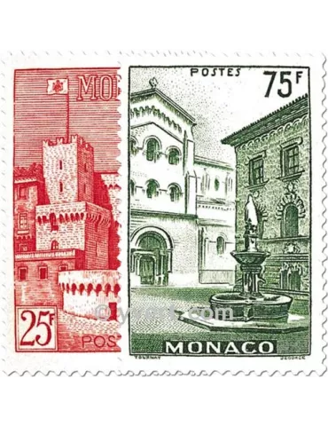 n° 397/398 - Timbre Monaco Poste 2