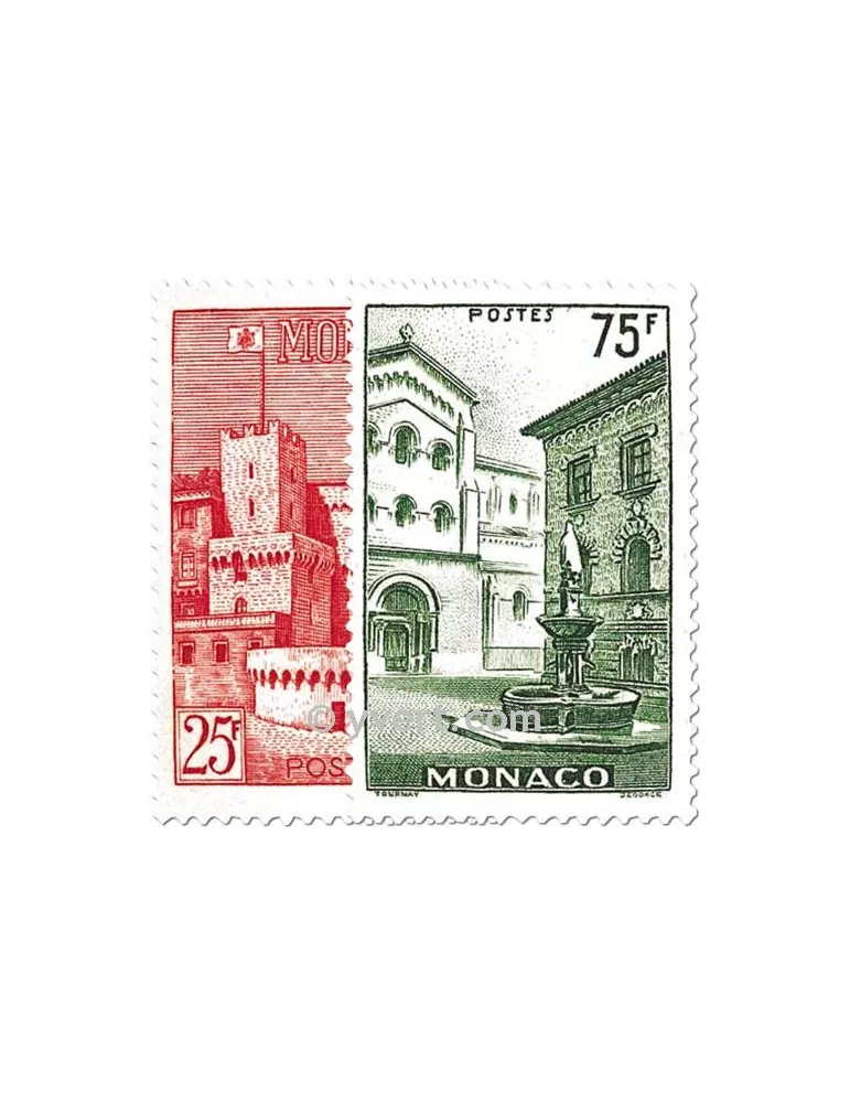 n° 397/398 - Timbre Monaco Poste