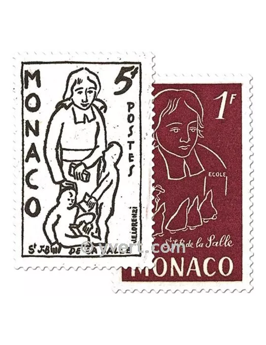 n° 402/404 - Timbre Monaco Poste