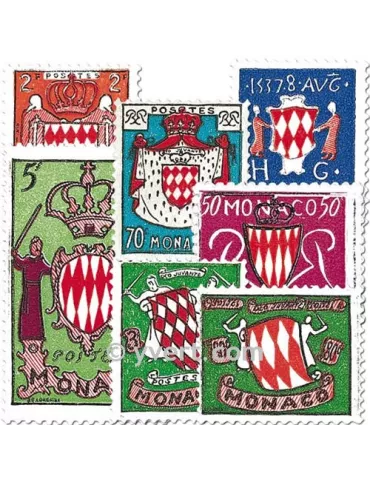 n° 405/411 - Timbre Monaco Poste 2