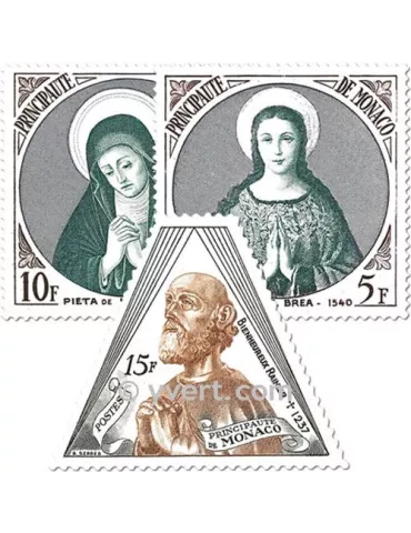 n° 437/439 - Timbre Monaco Poste 2
