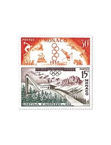 n° 442/443 - Timbre Monaco Poste