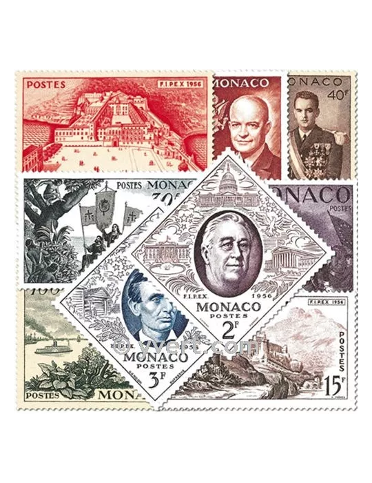 n° 444/452 - Timbre Monaco Poste