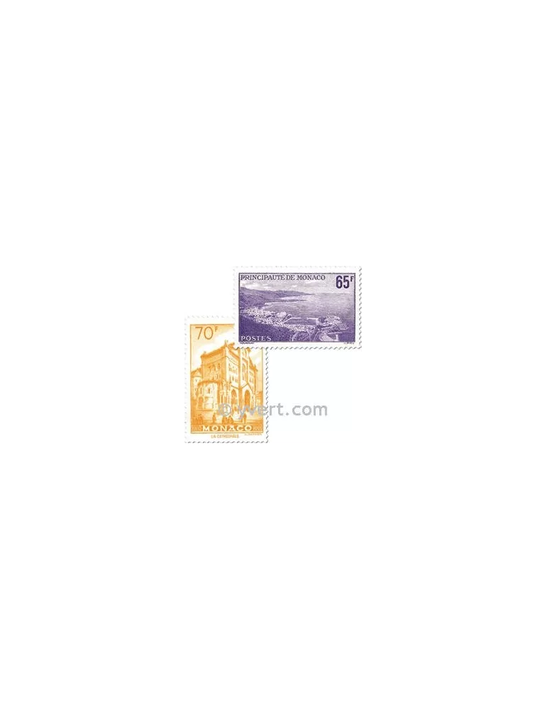 n° 487/488 - Timbre Monaco Poste
