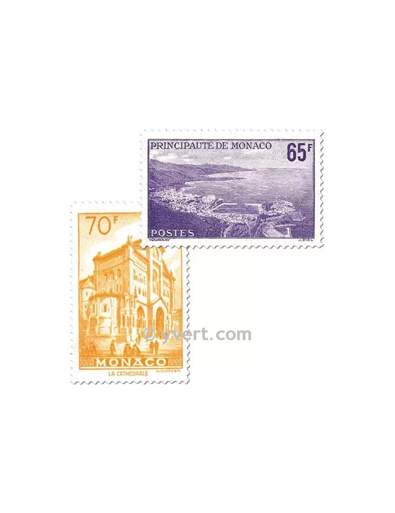 n° 487/488 - Timbre Monaco Poste