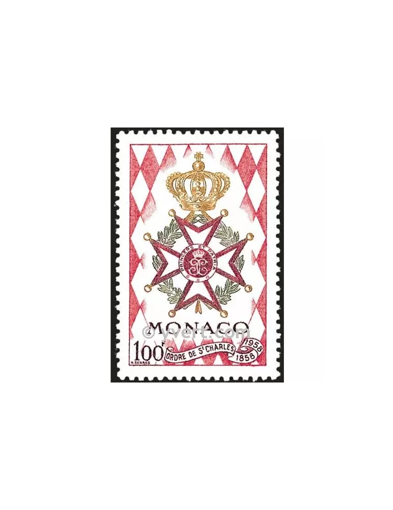 n° 490 - Timbre Monaco Poste