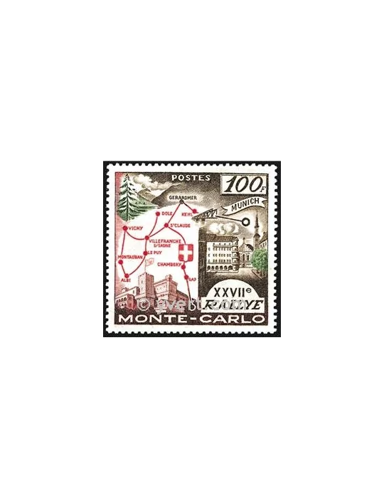 n° 491 - Timbre Monaco Poste