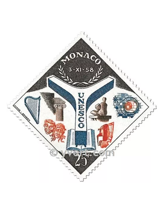 n° 511/512 - Timbre Monaco Poste