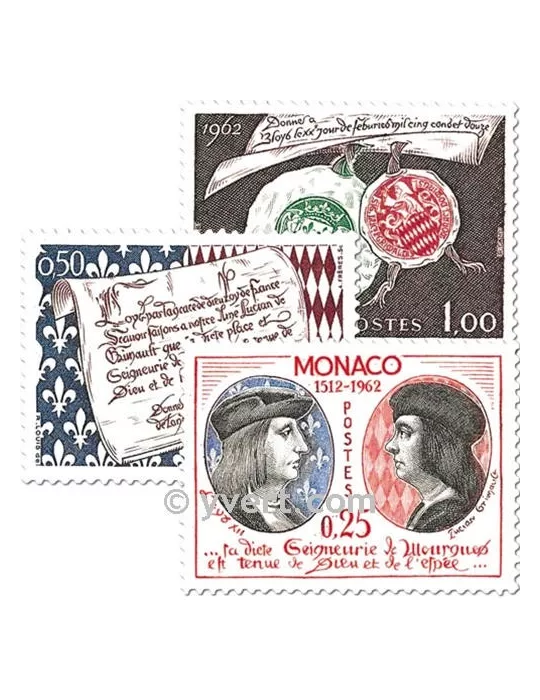 n° 576/578 - Timbre Monaco Poste