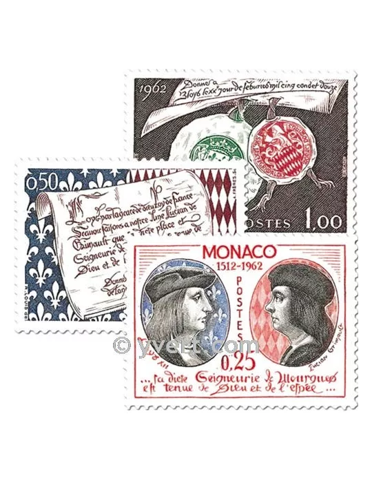 n° 576/578 - Timbre Monaco Poste