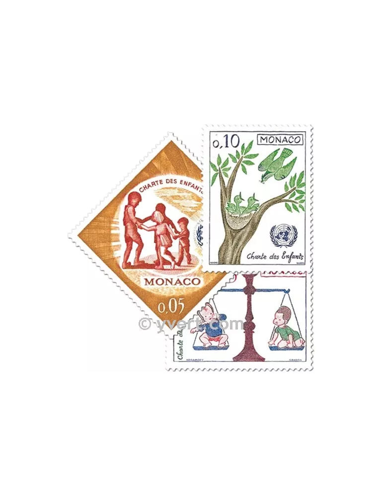 n° 599/606 - Timbre Monaco Poste